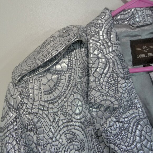 CARMEL ZHAO METALLIC TOP COAT LARGE - Picture 11 of 14